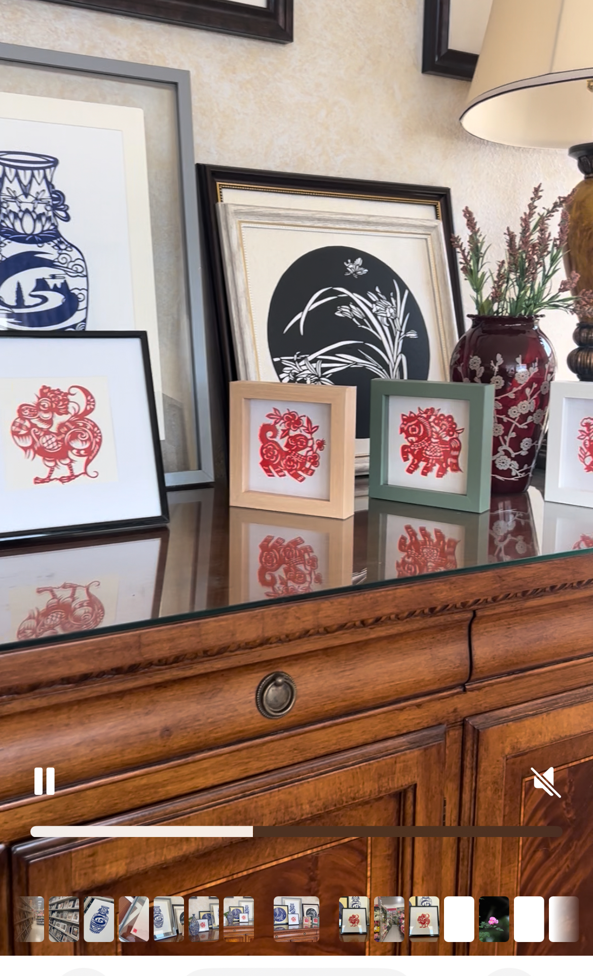 Handmade Cut Paper Artworks