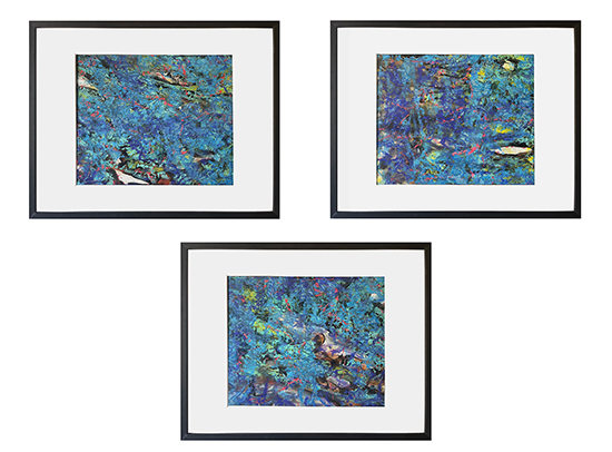 Set of 3 Mr. Chen Jiuteng's Artwork -Rare & Prestigious Collectible