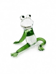 Glass art-frog