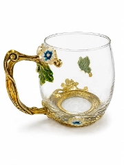 Golden Bloom Mugs