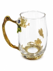 Golden Bloom Mugs