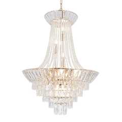 12-Light Gold French Empire Chandelier
