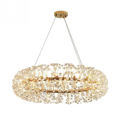 Dandelion Ring Style Crystal Chandelier