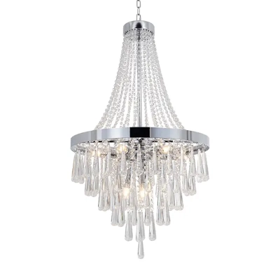 Crystal Chandelier Villa Staircase Suspended
