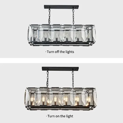 Postmodern Crystal Chandelier