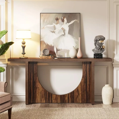 71in L x 11.6in W x 33.9in H Long Narrow Side Table