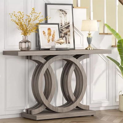 55in L x 11.8inW x 31.9in H Long Narrow Side Table