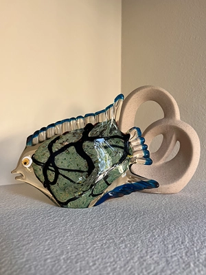 Hand-made Glass Decor SKU LL-005-GR