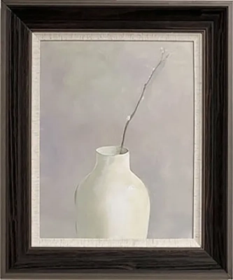 SL-9 Hand-made Painting Art Dark Brown Solid Wood Frame Size 22inx26in