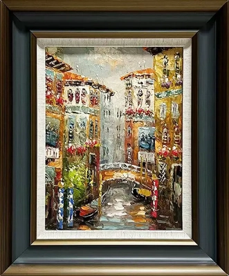 LS-1-5 Set of 2 Painting Arts Solid Wood Frame Size 18.5inx22.5in
