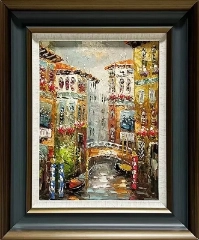 LS-1-5 Set of 2 Painting Arts Solid Wood Frame Size 18.5inx22.5in