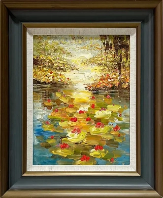 LS-24-30 Set of 2 Painting Arts Solid Wood Frame Size 18.5inx22.5in